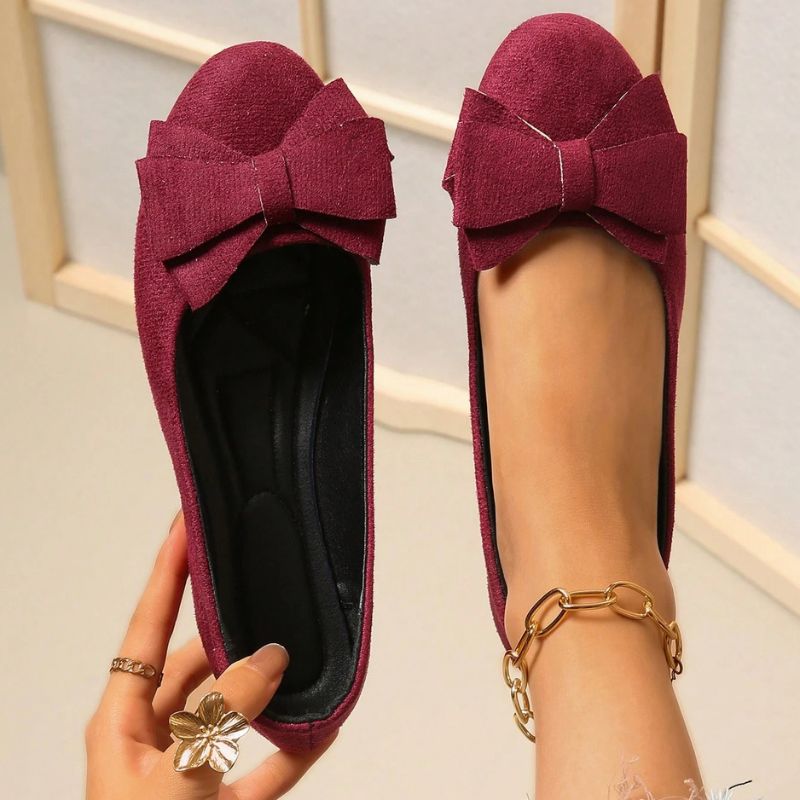 Women's Orthopedic Wide-Fit Ballet Flats for All-Day Comfort