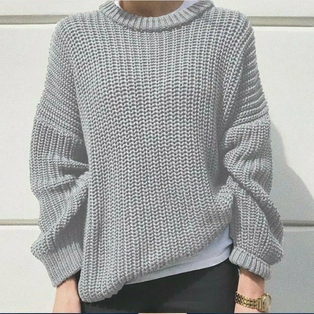Women's Oversized Crewneck Sweater