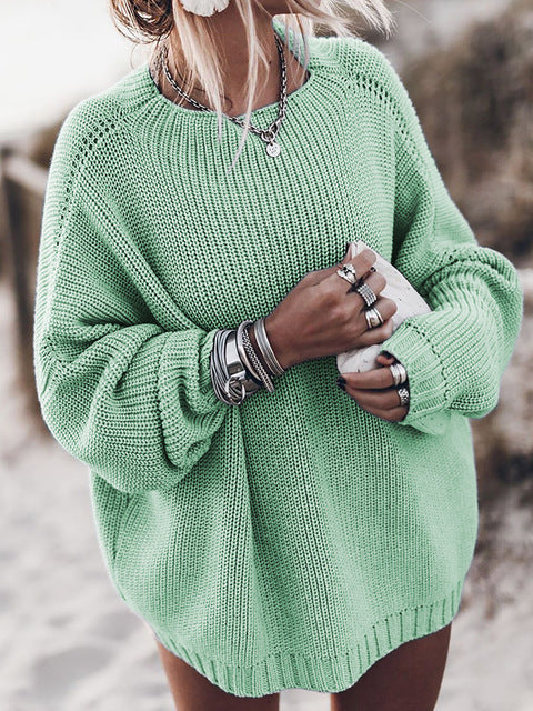Women's Oversized Crewneck Sweater