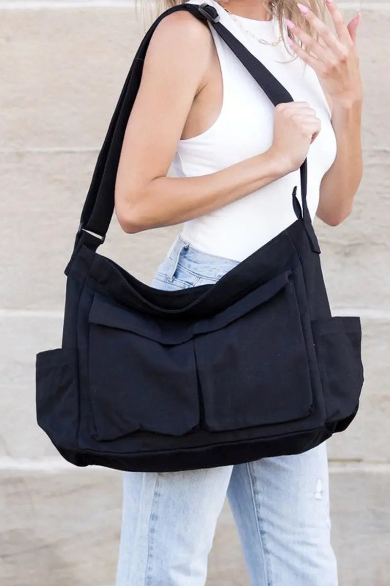 Women's Oversized Messenger Shoulder Tote Bag