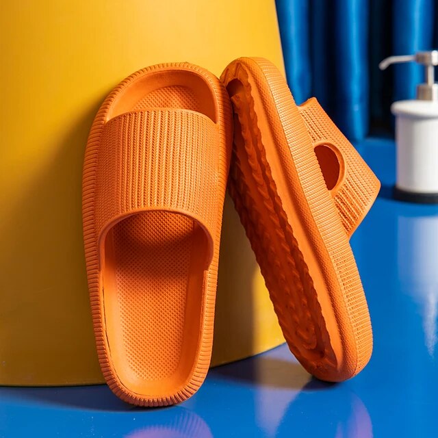Women's Platform Cloud Slippers - Comfort Sandals