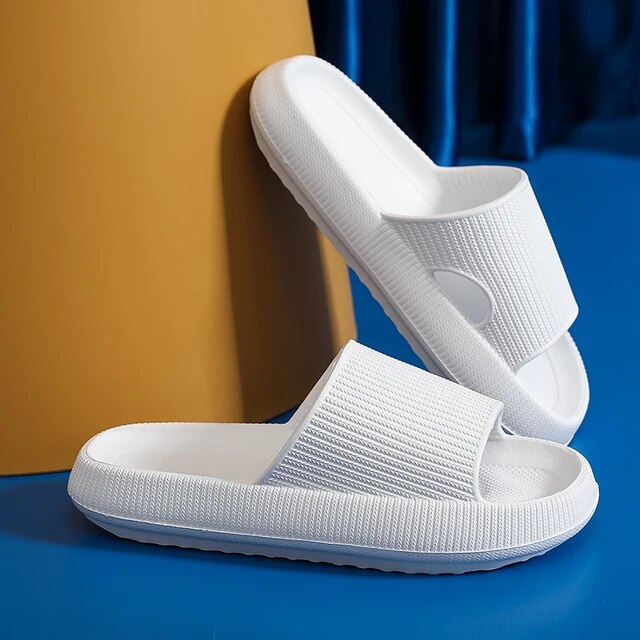 Women's Platform Cloud Slippers - Comfort Sandals