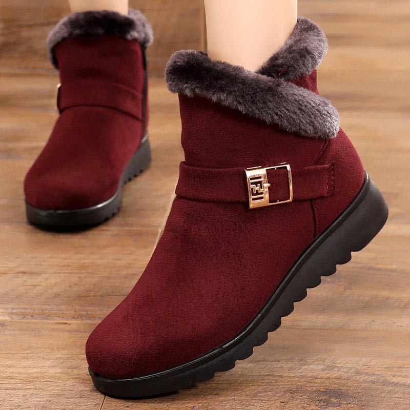 Women's Plush Snow Boots
