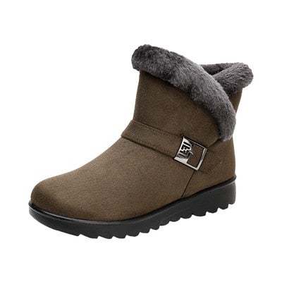Women's Plush Snow Boots