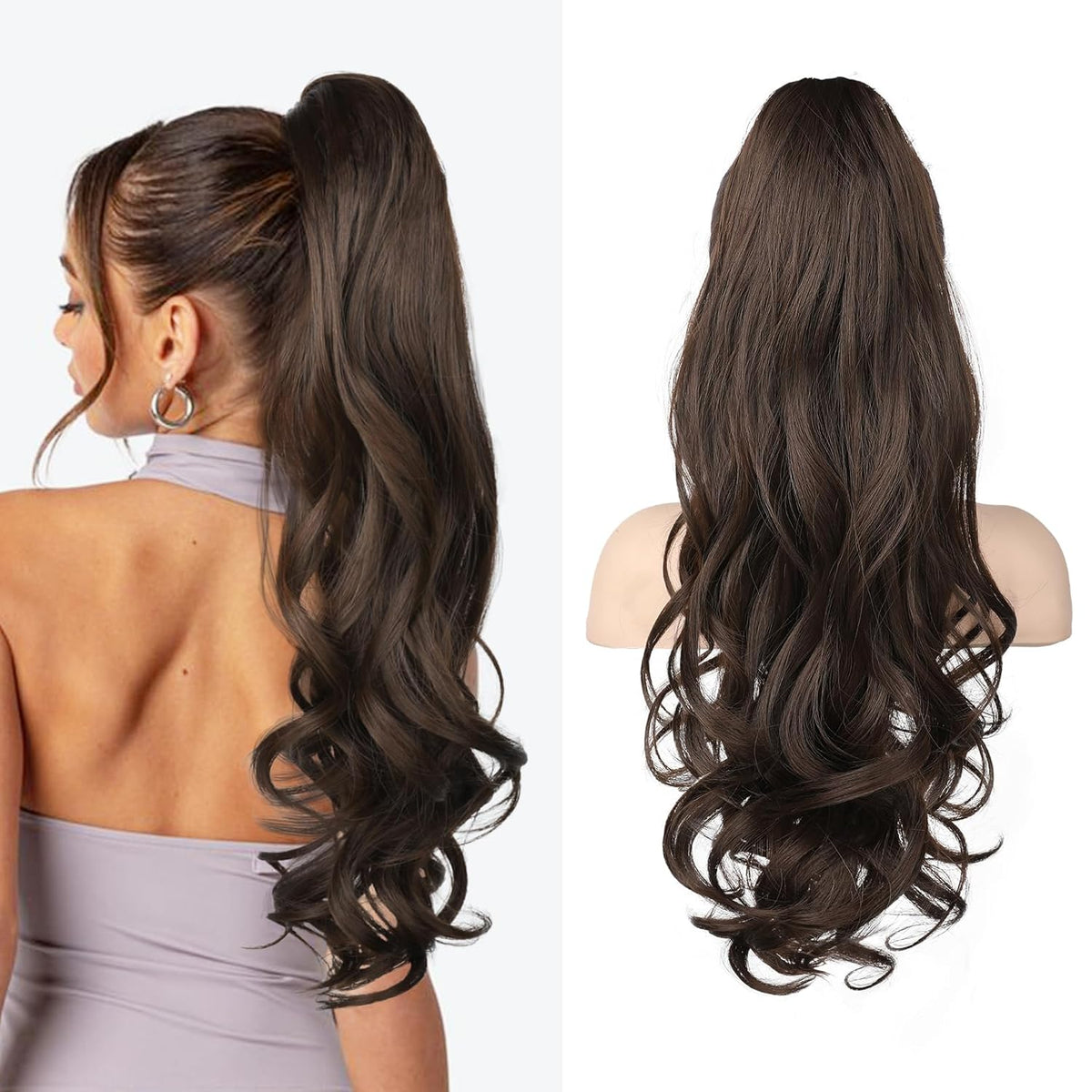Women's Ponytail Hair Extension 55 cm – Instant Volume