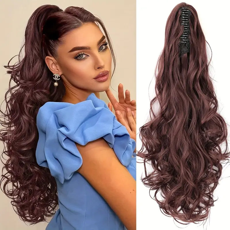 Women's Ponytail Hair Extension 55 cm – Instant Volume