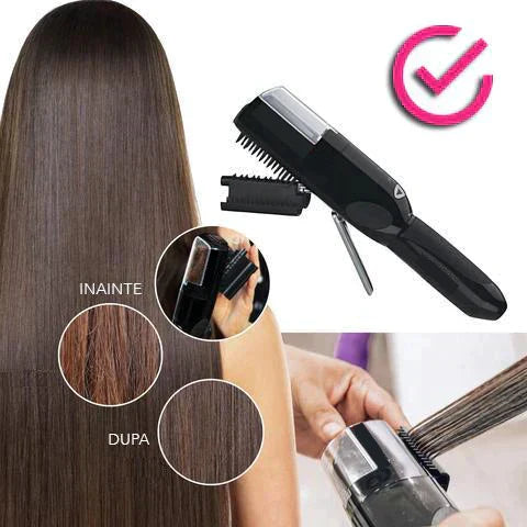 Women's Professional High-Quality Stainless Steel Hair Trimmer for Damaged Ends