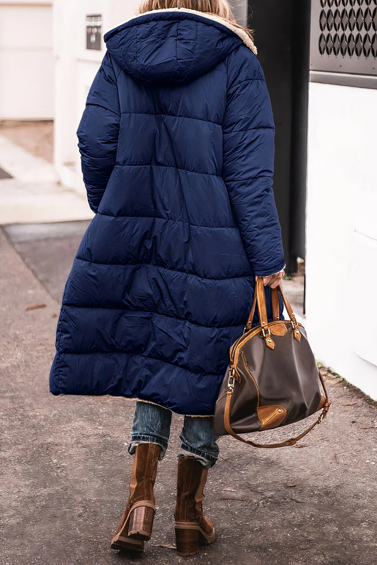 Women's Reversible Windproof Parka