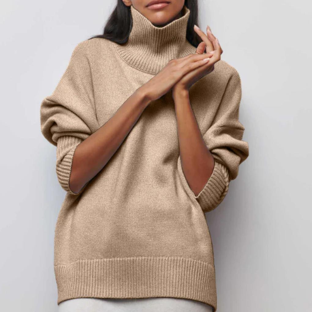 Women's Roll-Neck Sweater