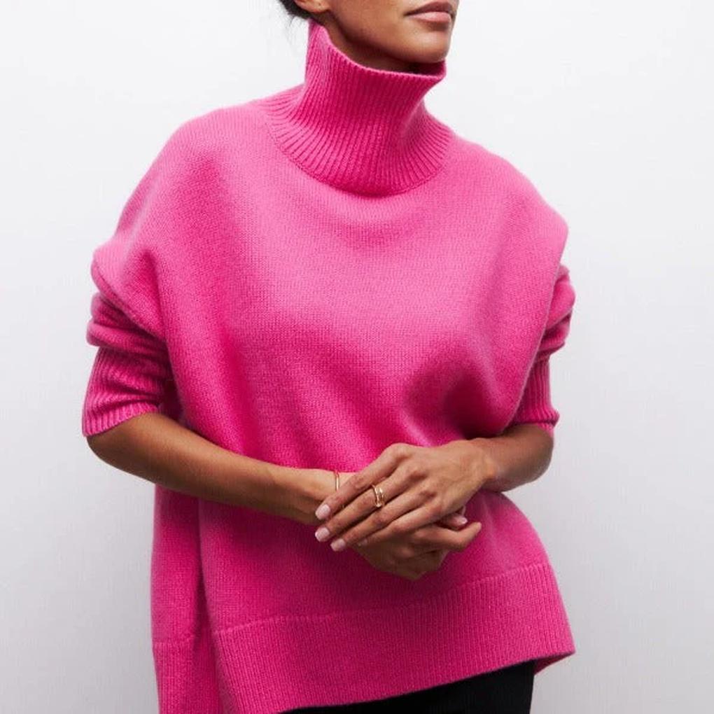 Women's Roll-Neck Sweater