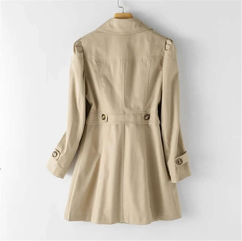 Women's Single-Breasted Trench Coat
