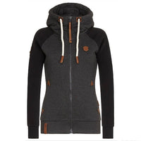 Women's Slim-Fit Zip-Up Hoodie