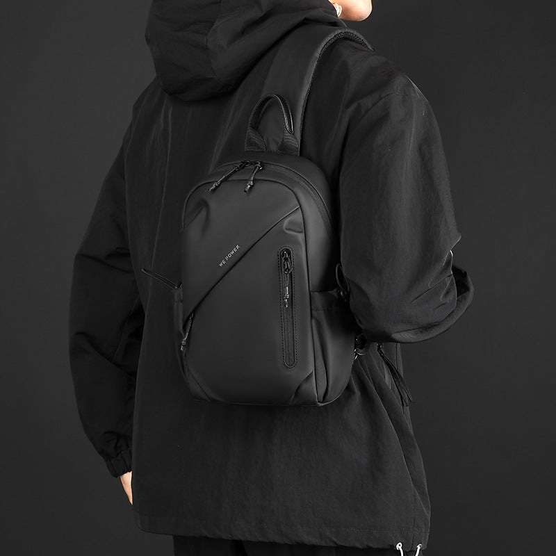 Women's Sling Backpack with Ergonomic Shoulder Padding and Multifunctional Compartments