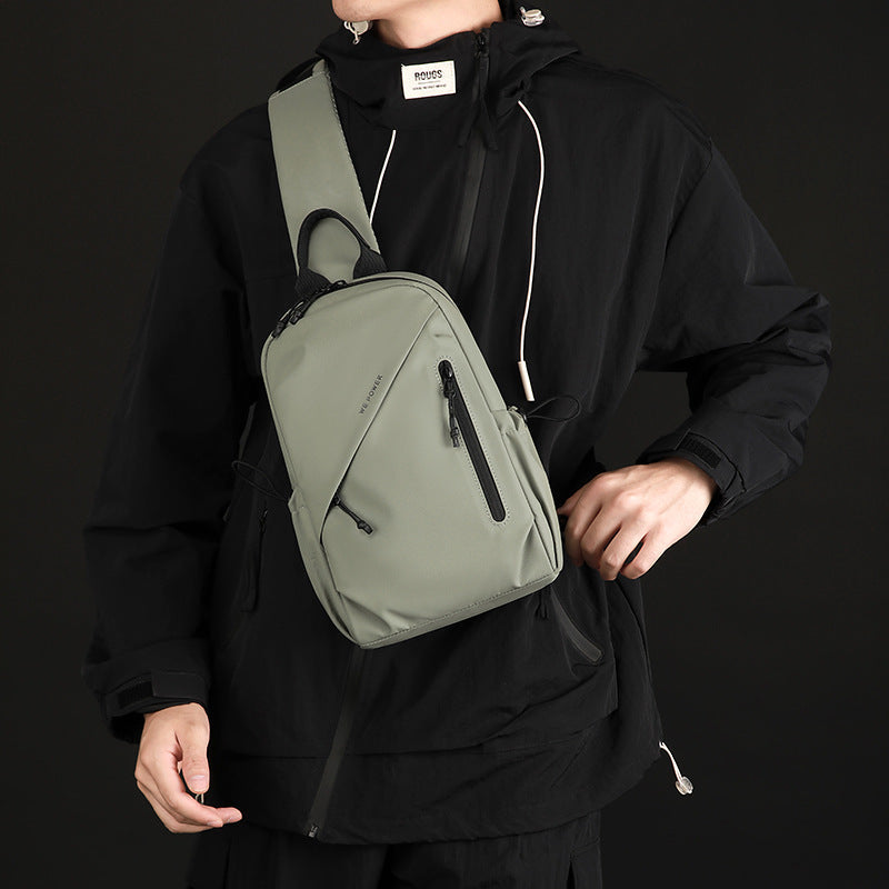 Women's Sling Backpack with Ergonomic Shoulder Padding and Multifunctional Compartments