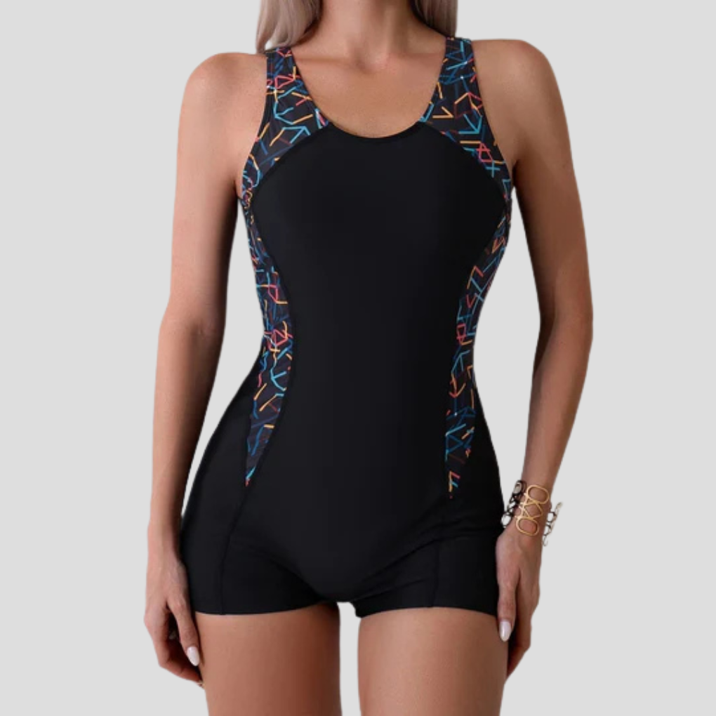 Women's Sporty Swimsuit with Shorts