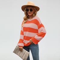 Women's Striped Cardigan