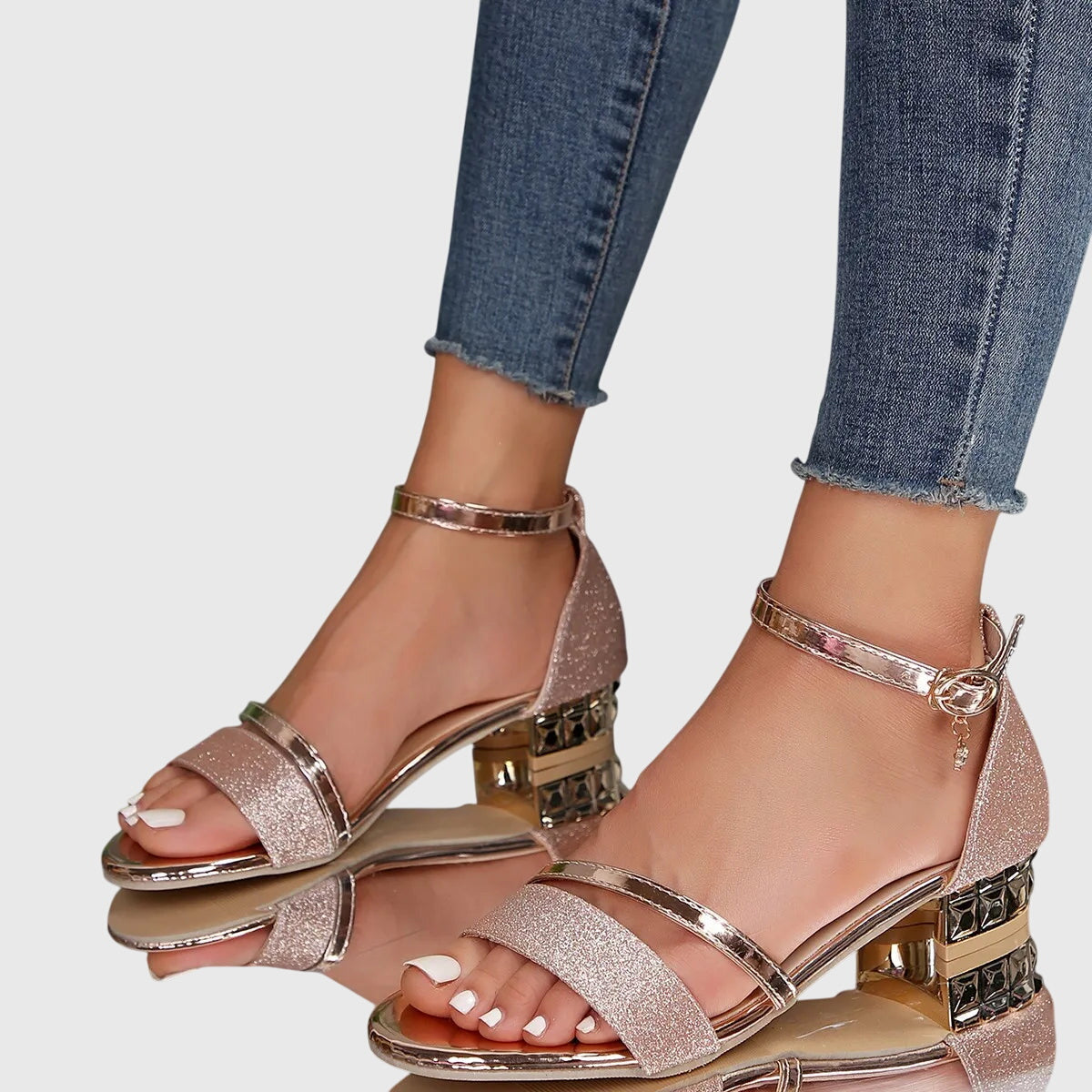 Women's Stylish Orthopedic Heeled Sandals