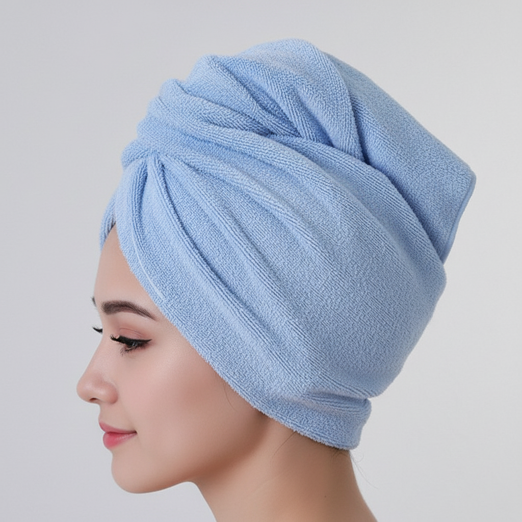 Women's Super Absorbent Microfiber Hair Towel