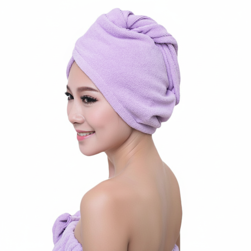 Women's Super Absorbent Microfiber Hair Towel