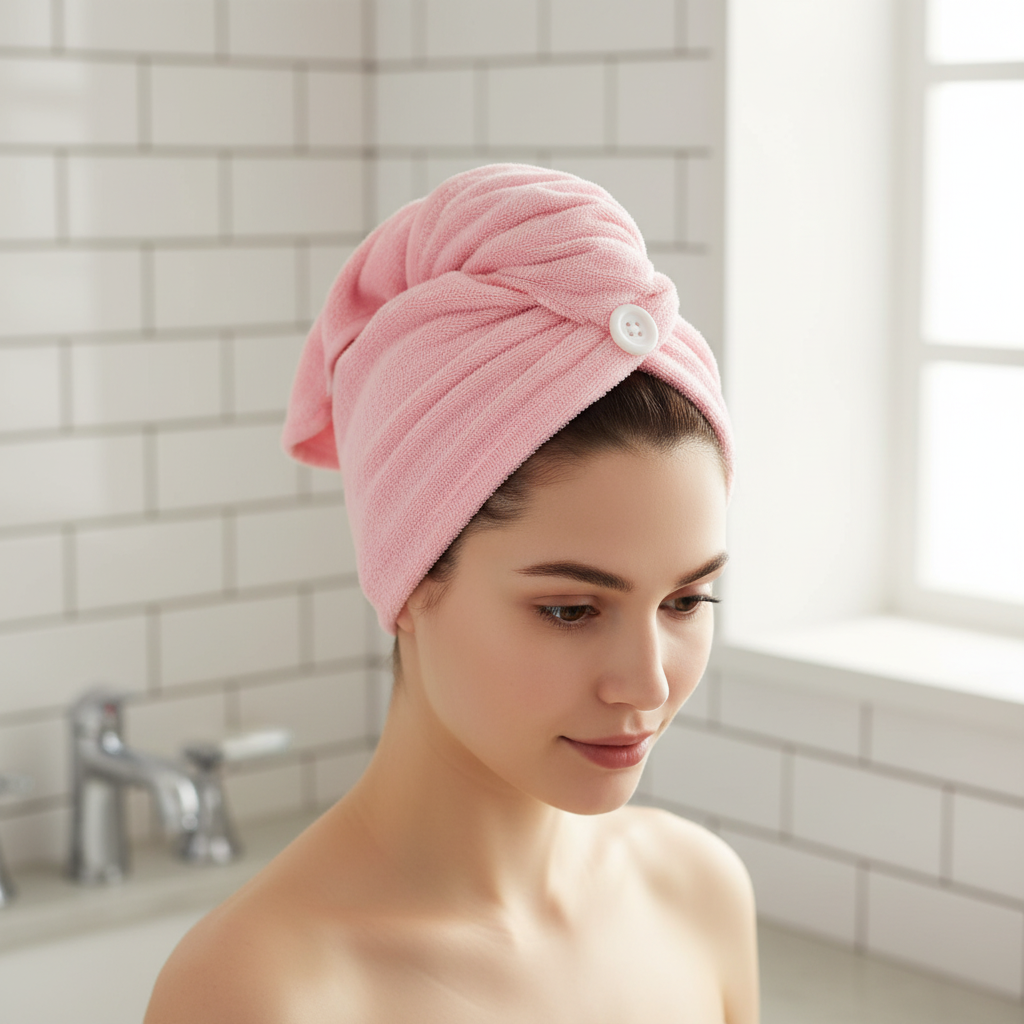 Women's Super Absorbent Microfiber Hair Towel