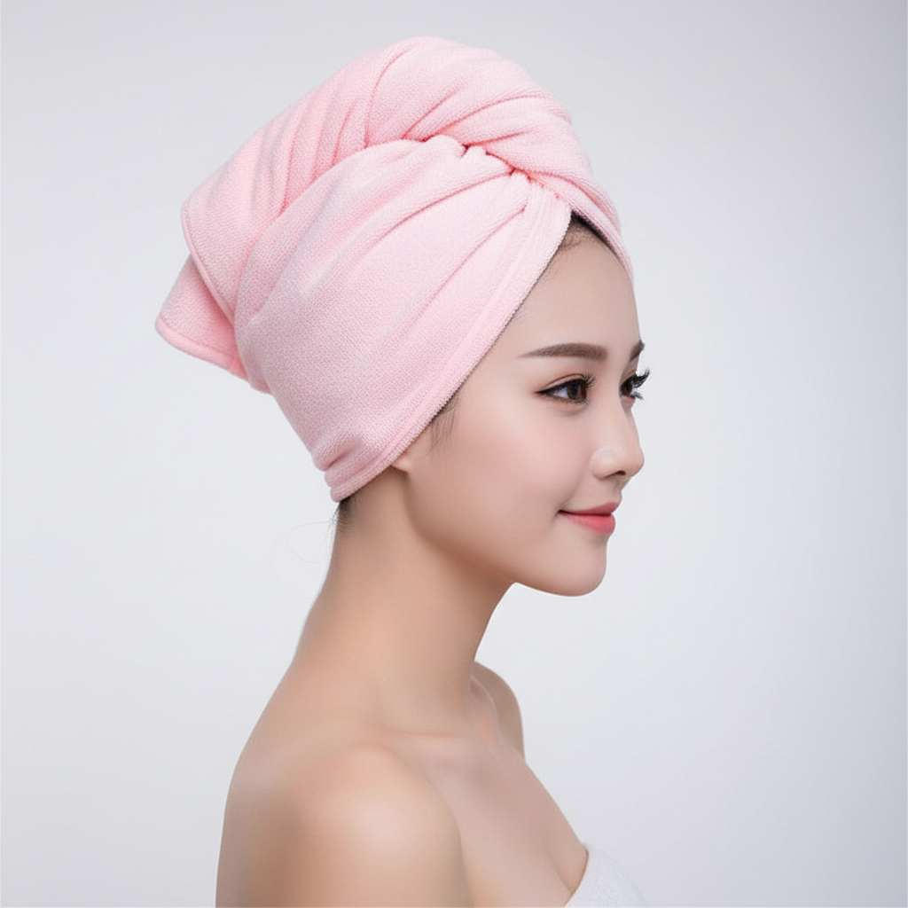Women's Super Absorbent Microfiber Hair Towel