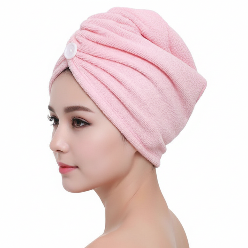 Women's Super Absorbent Microfiber Hair Towel