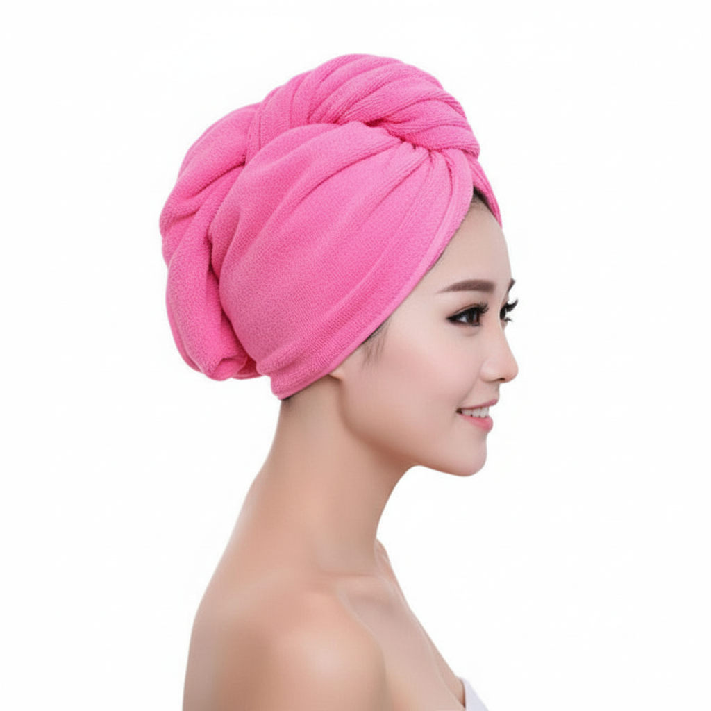 Women's Super Absorbent Microfiber Hair Towel