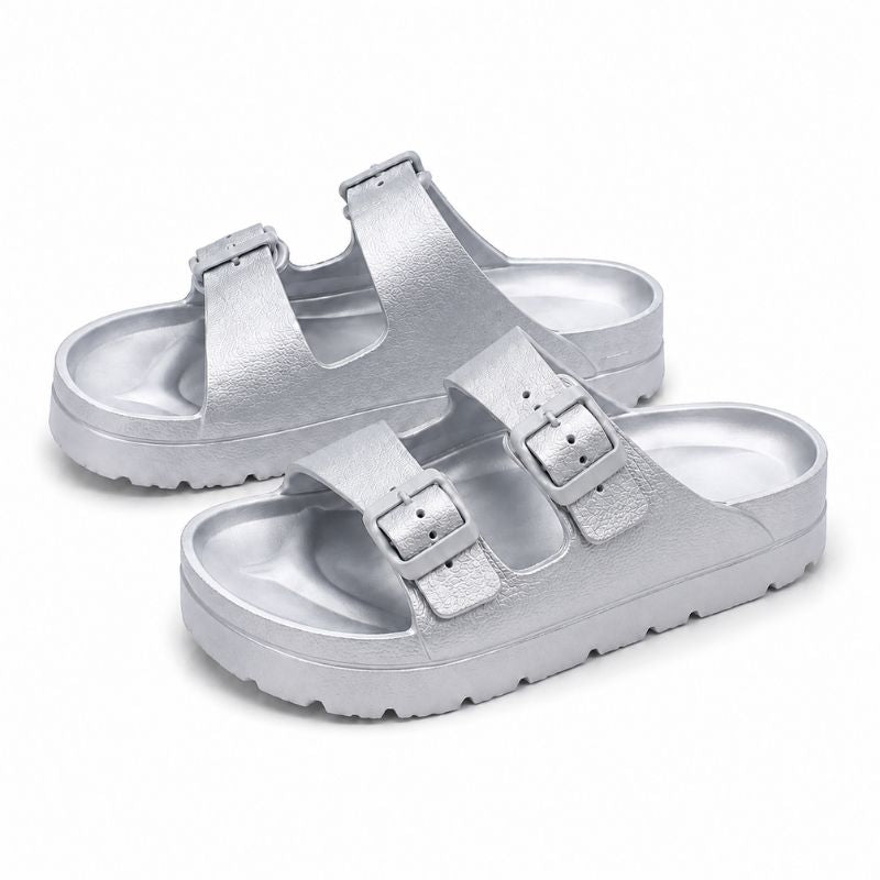 Women's Thick-Sole Shock-Absorbing Slides