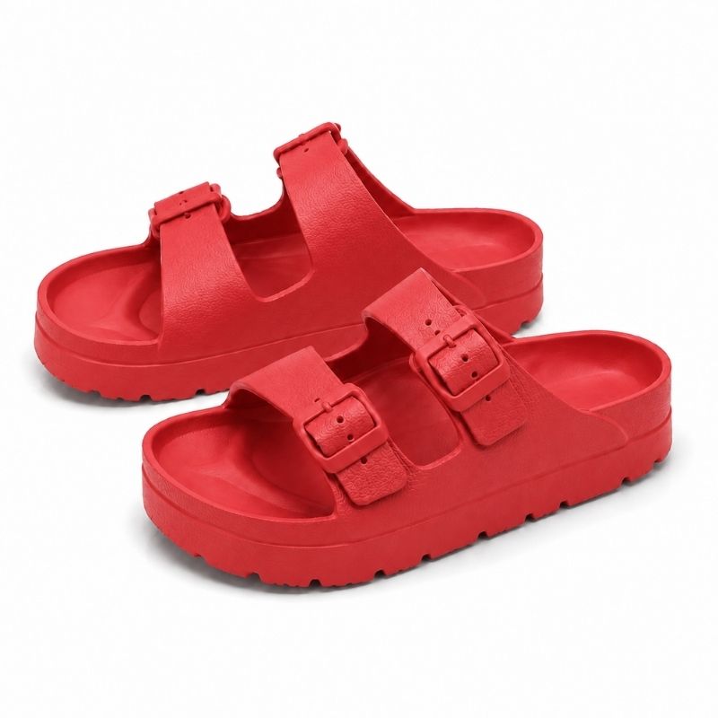 Women's Thick-Sole Shock-Absorbing Slides