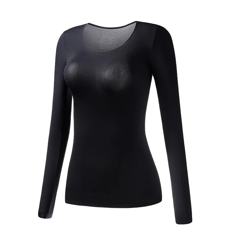 Women's Thin Long-Sleeve Thermal Top