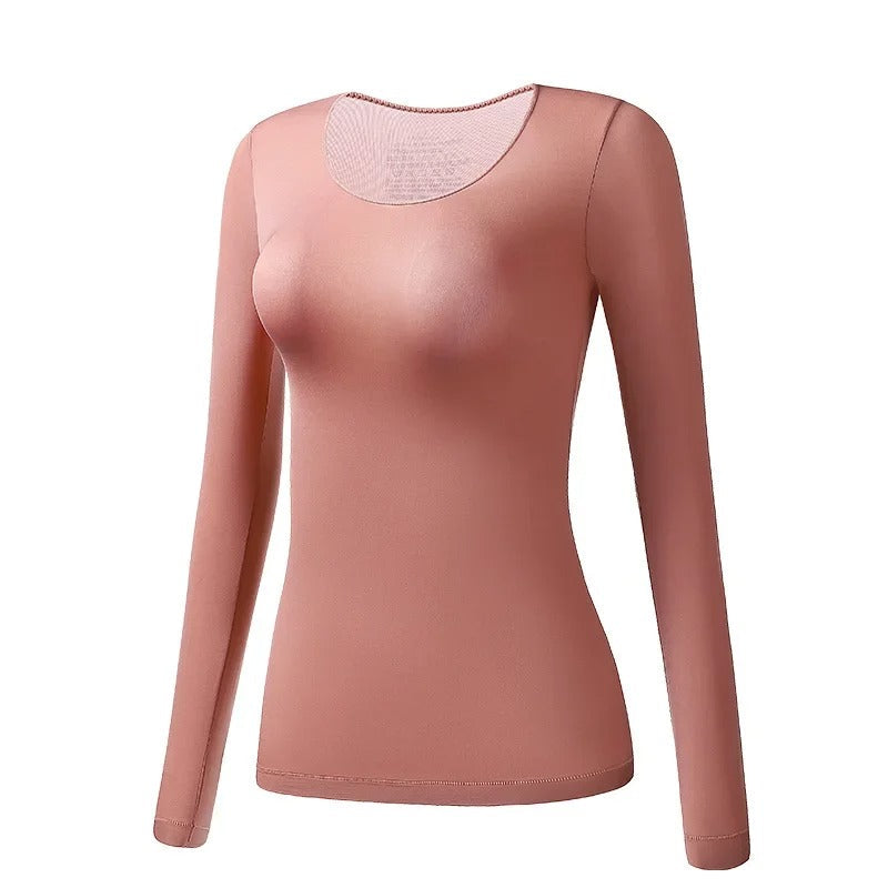 Women's Thin Long-Sleeve Thermal Top