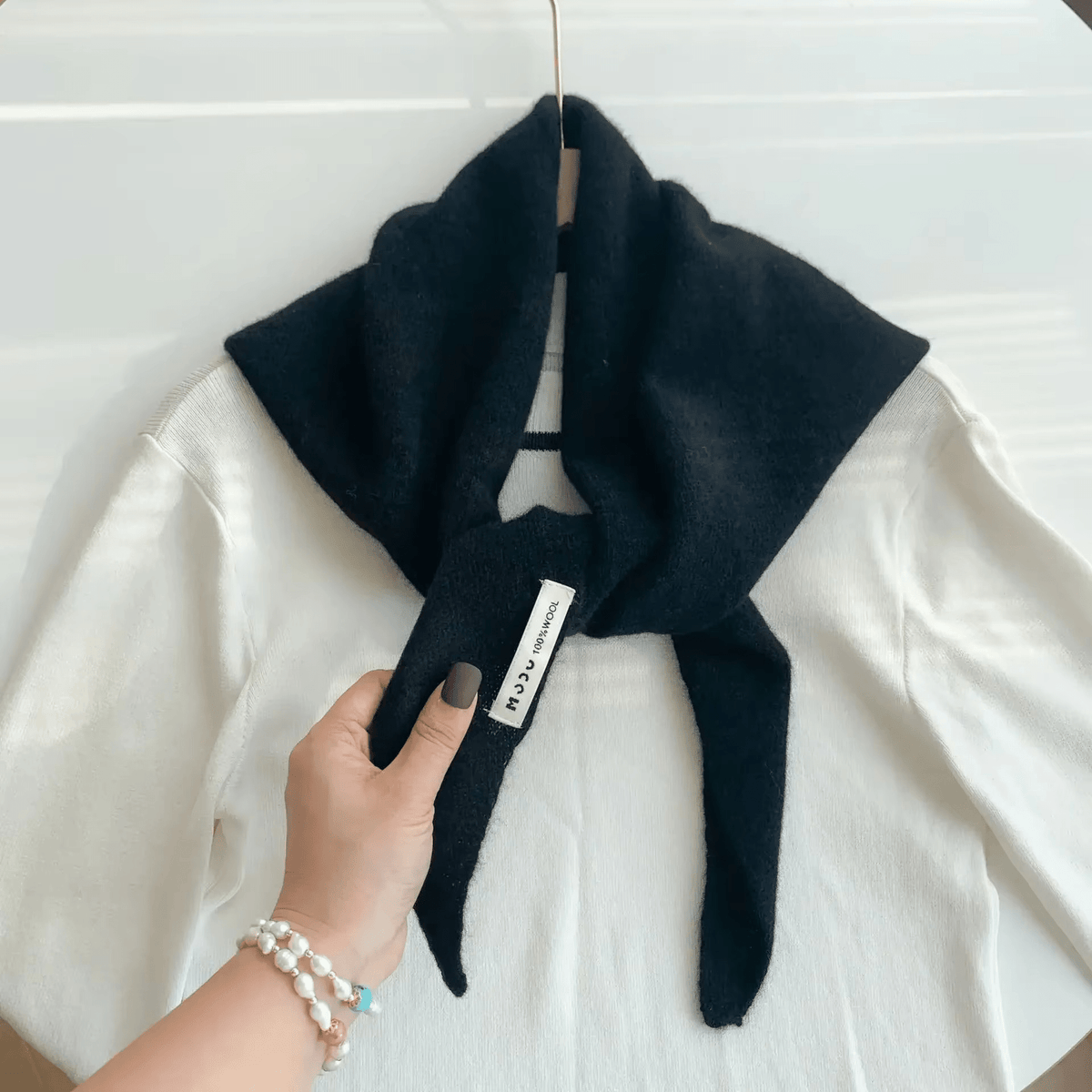 Women's Triangle Scarf and Warm Wrap