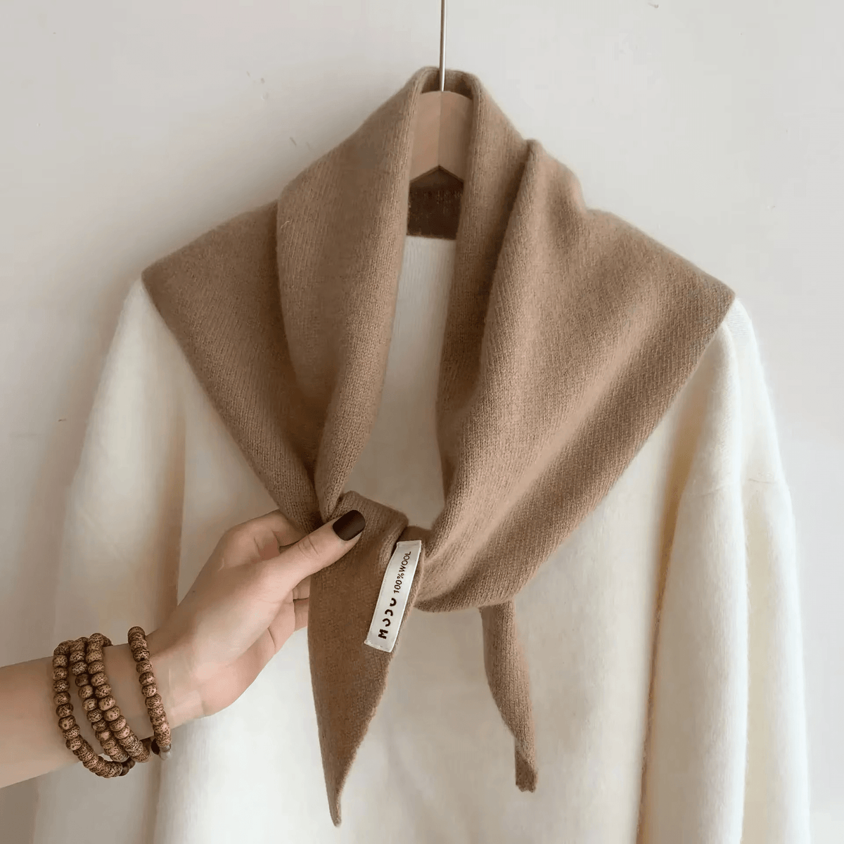 Women's Triangle Scarf and Warm Wrap
