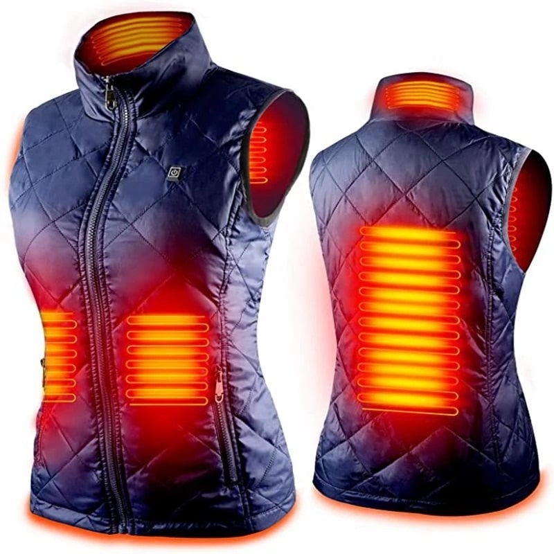 Women's USB-Heated Fashion Vest