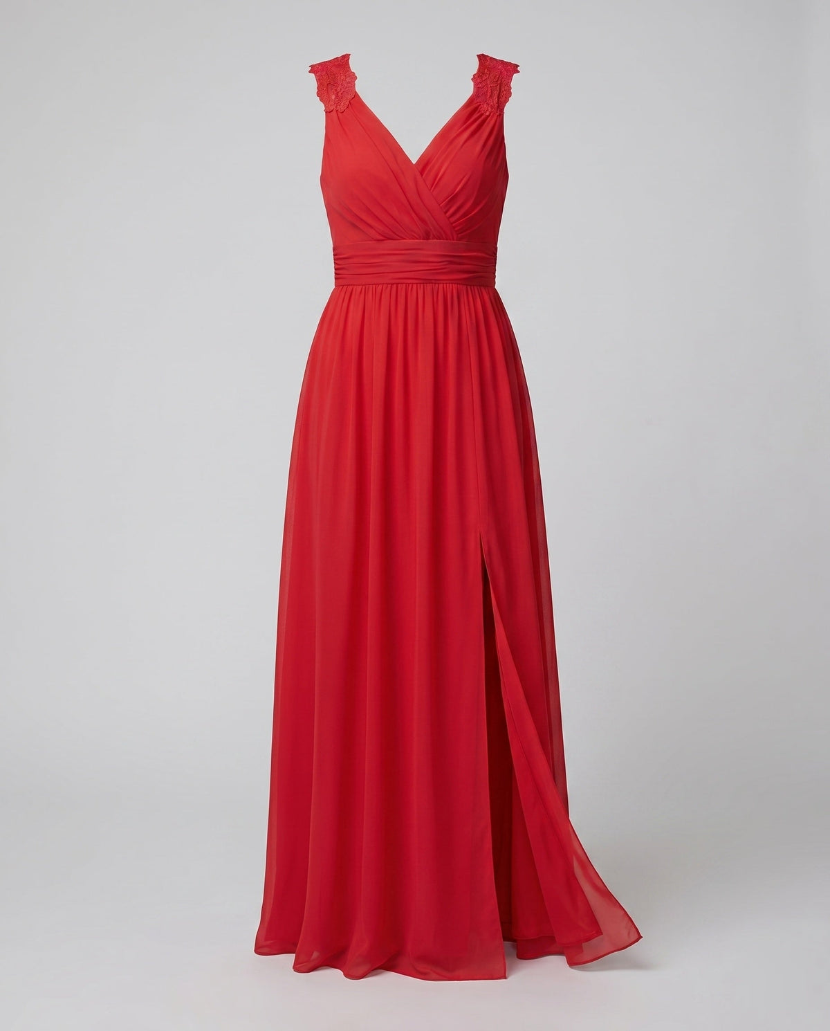 Women's V-Neck Evening Dress