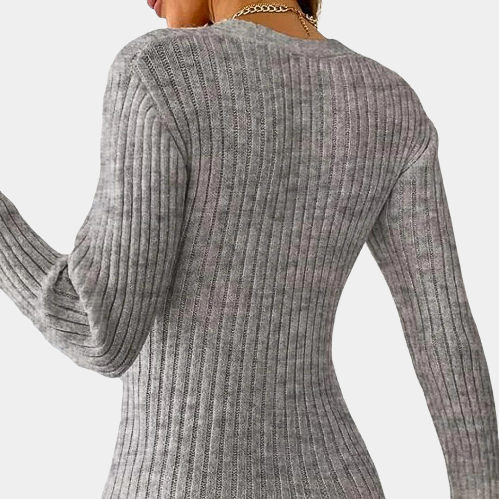 Women's V-Neck Wrap Sweater
