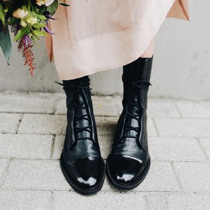 Women's Vintage Heeled Boots