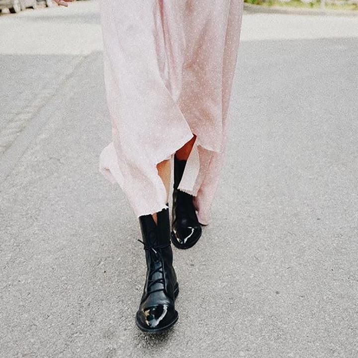 Women's Vintage Heeled Boots