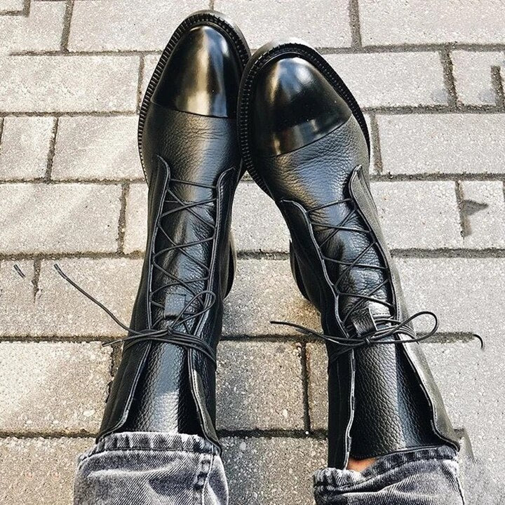 Women's Vintage Heeled Boots