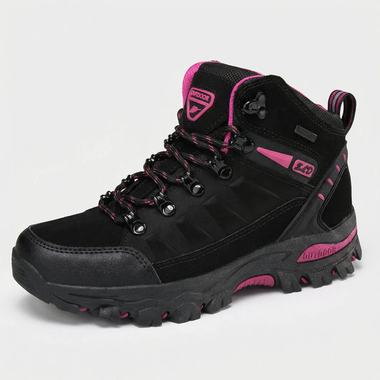 Women's Water-Resistant Outdoor Hiking Boots for All-Terrain Comfort