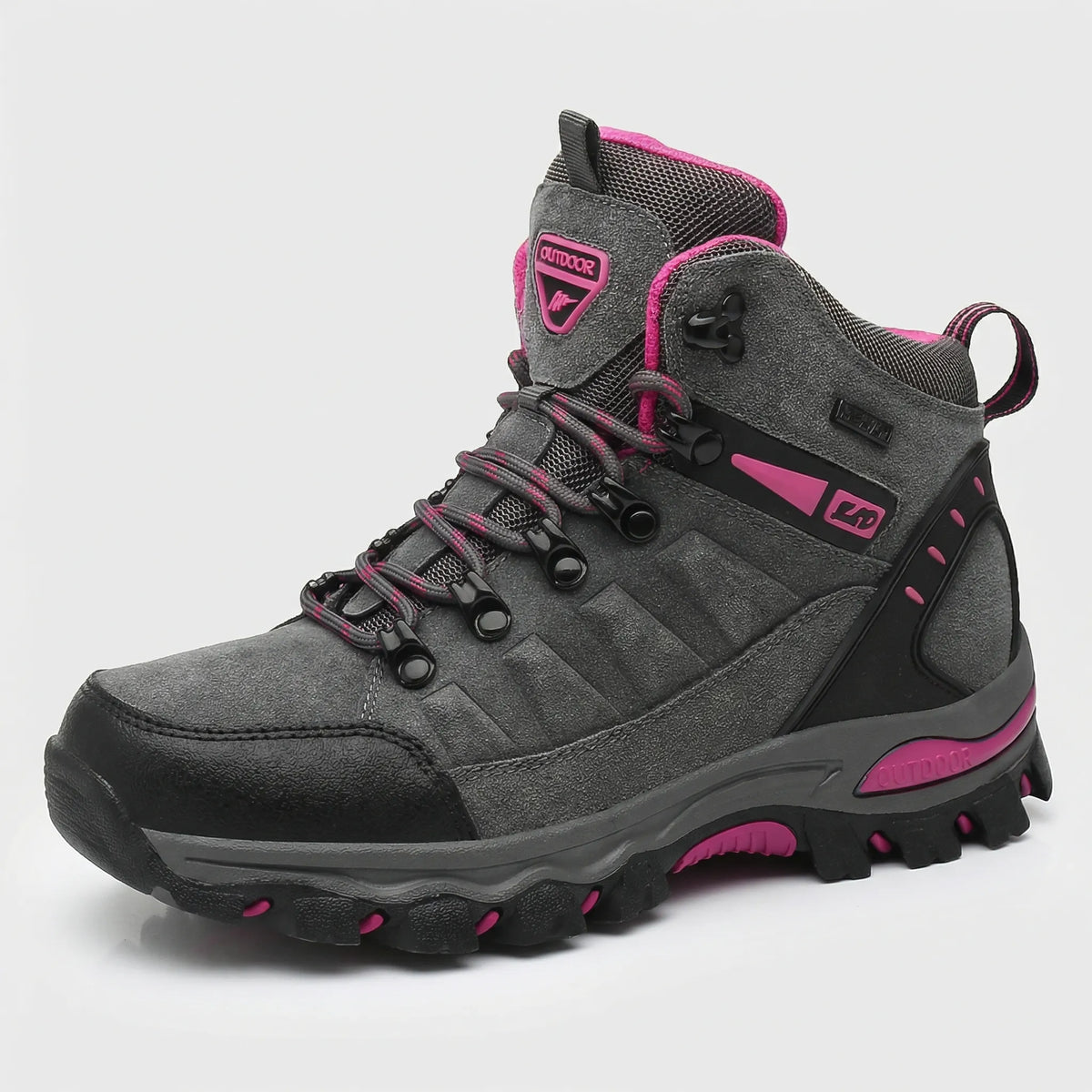 Women's Water-Resistant Outdoor Hiking Boots for All-Terrain Comfort
