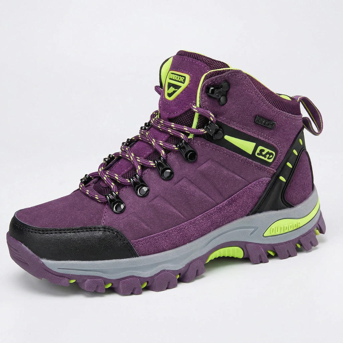 Women's Water-Resistant Outdoor Hiking Boots for All-Terrain Comfort