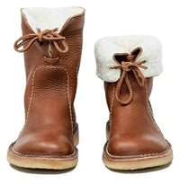 Women's Waterproof Warm-Lined Winter Boots - Comfortable and Stylish