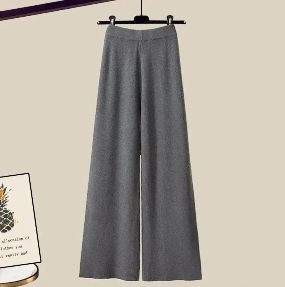 Women's Wide-Leg Three-Piece Set
