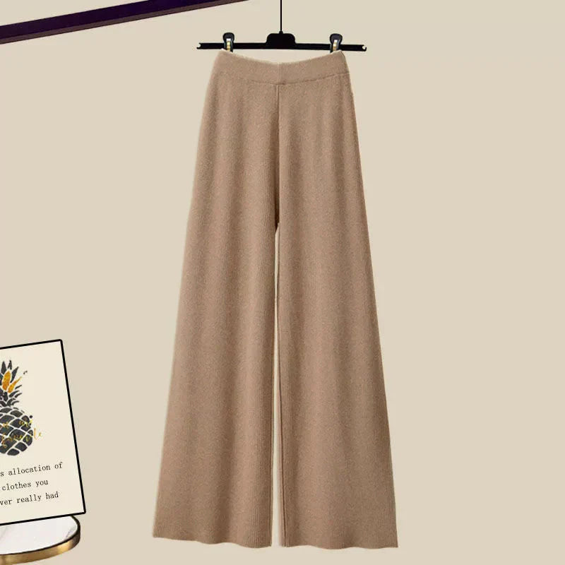 Women's Wide-Leg Three-Piece Set