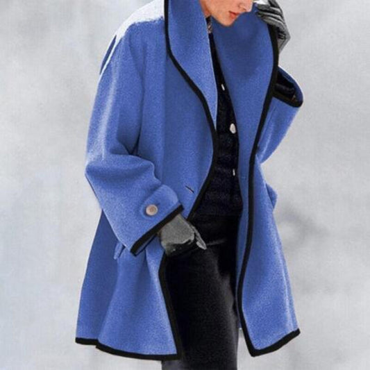 Women's Winter Double-Button Trench Coat