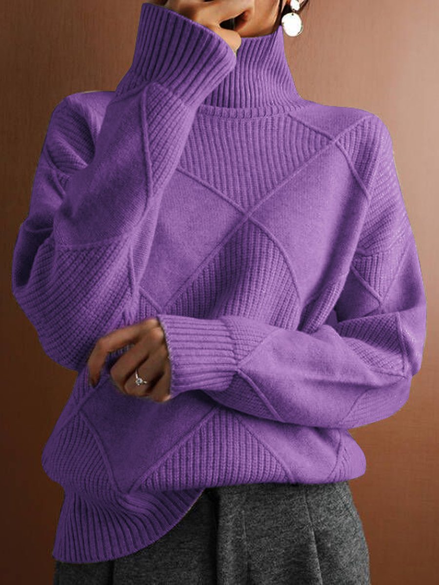 Women's Winter Turtleneck Sweater
