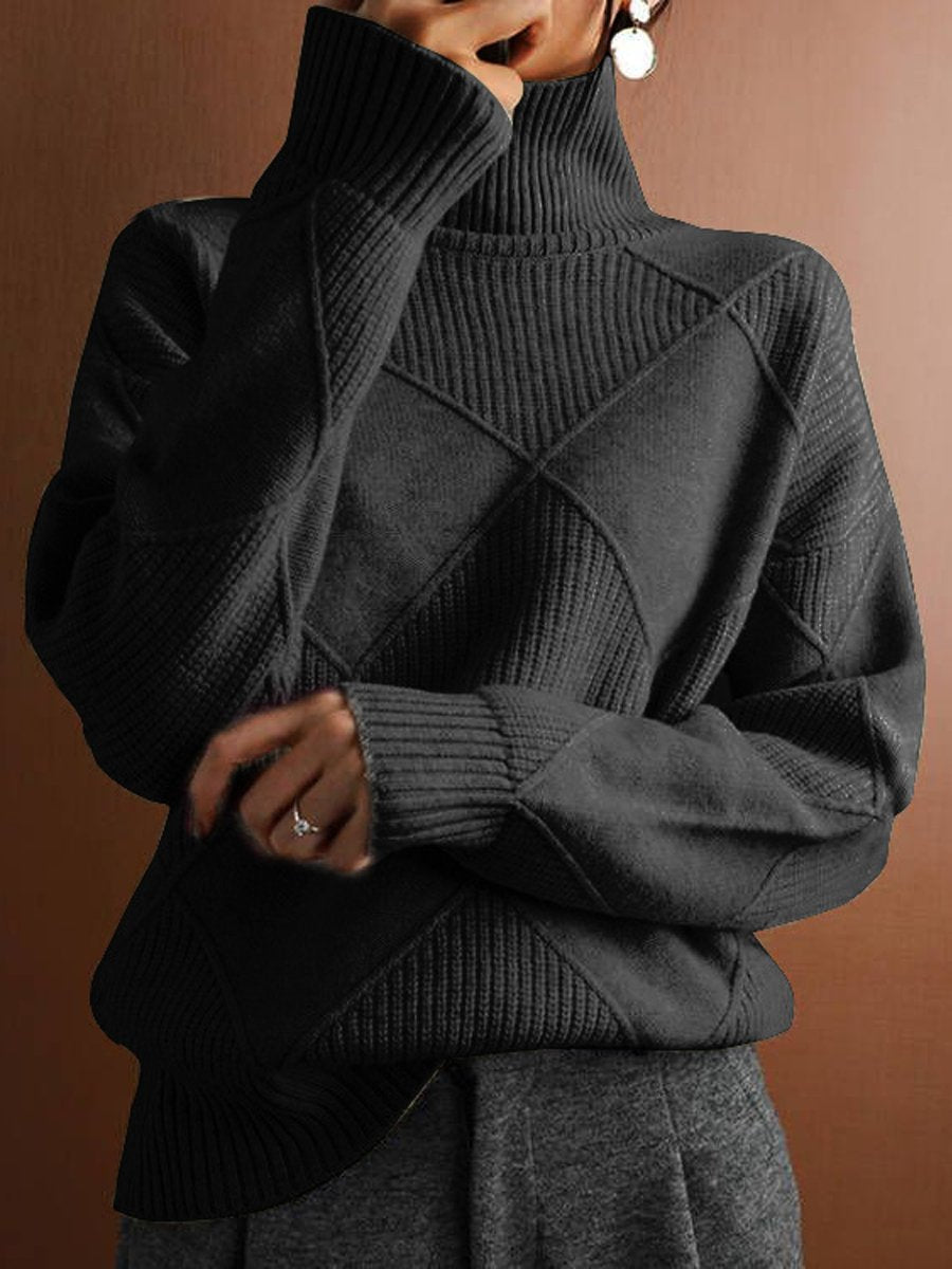 Women's Winter Turtleneck Sweater