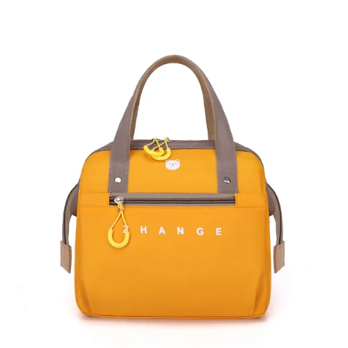 Women's Yellow Insulated Lunch Bag