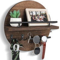 Wooden Wall Key Holder – Sustainable Design & Minimalist Home Organization